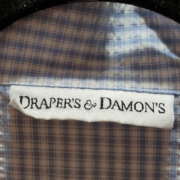 Draper's & Damon's Long Sleeve Button Up Shirt Size 3x - Picture 2 of 5